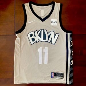 Nike Nets 2020 Kyrie Irving Gray - Youth Large
